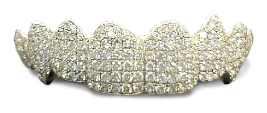 Diamond Encrusted Top Grillz